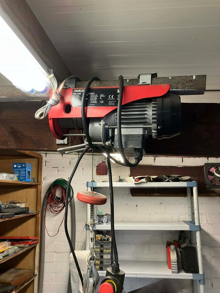 Elektrische lier, Ophalen, Zo goed als nieuw, Elektrisch