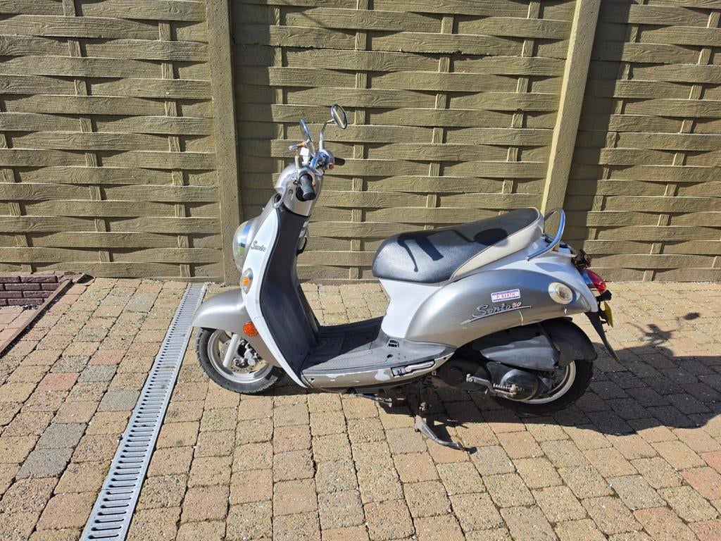 Scooter Kymco Sento 50 klasse A, Ophalen