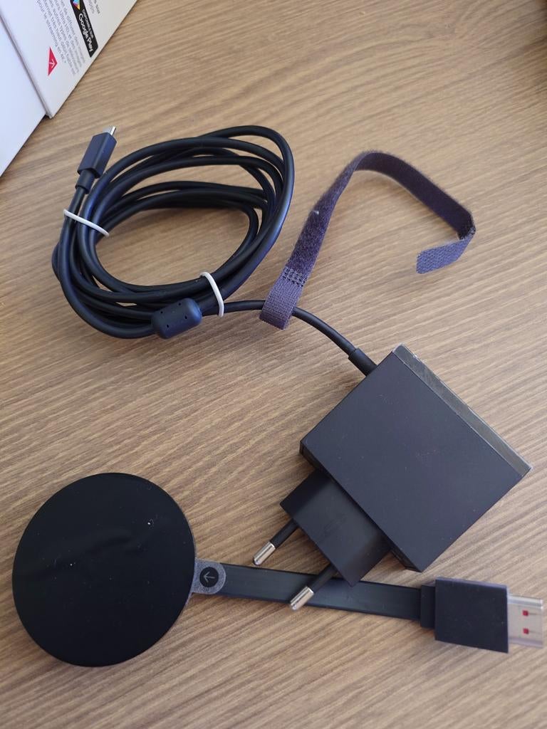 Google Chromecast Ultra 4K - zo goed als nieuw, Audio, Tv en Foto, Mediaspelers, Ophalen of Verzenden, Zo goed als nieuw, HDMI