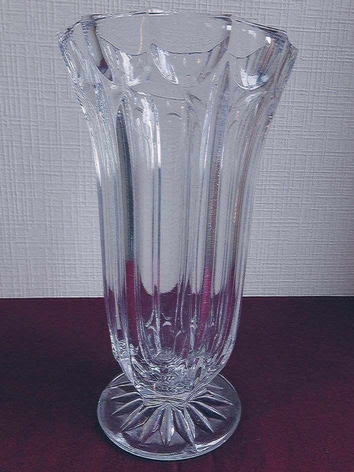 Art Deco Glazen Vaas., Ophalen