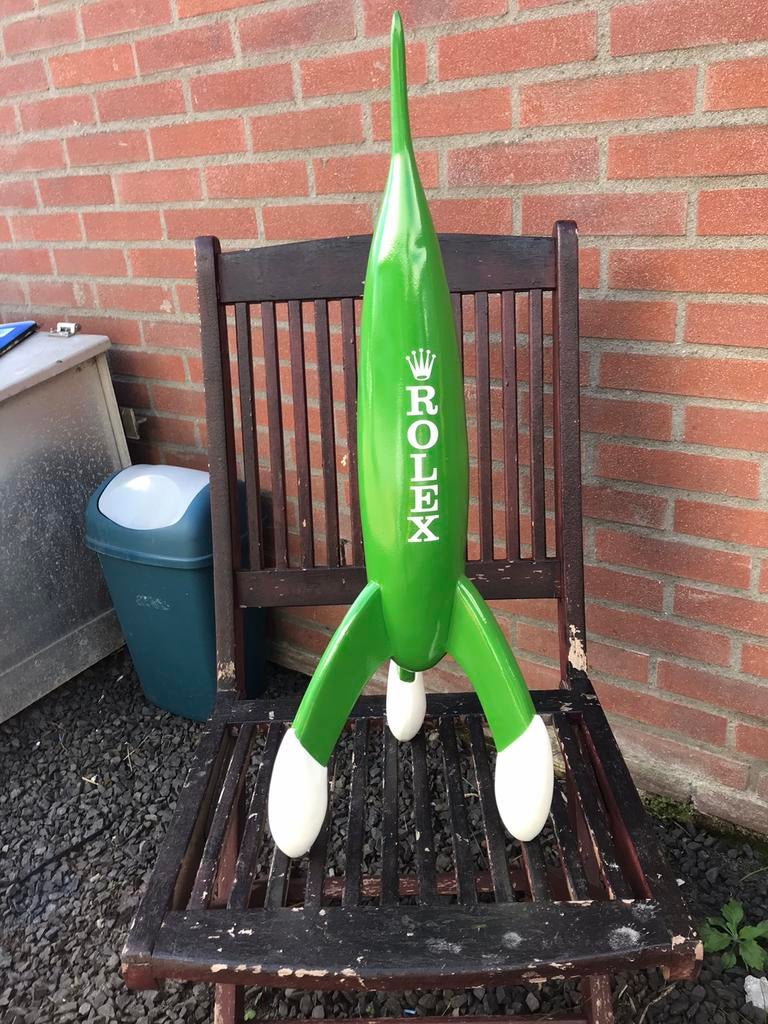 ROLEX reclame beeld / raket, Ophalen, Zo goed als nieuw