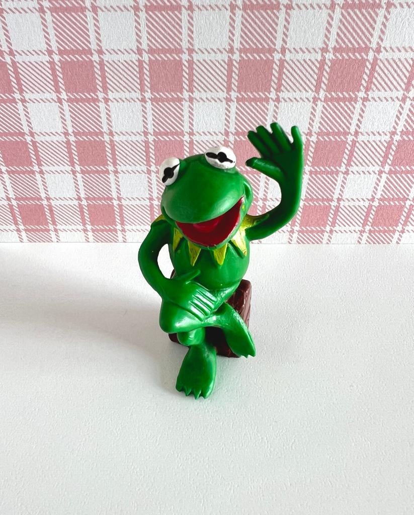Figurine Kermit la grenouille (Muppet Show) - 1978 Schleich, Enlèvement ou Envoi, Aucun, Schleich, Utilisé