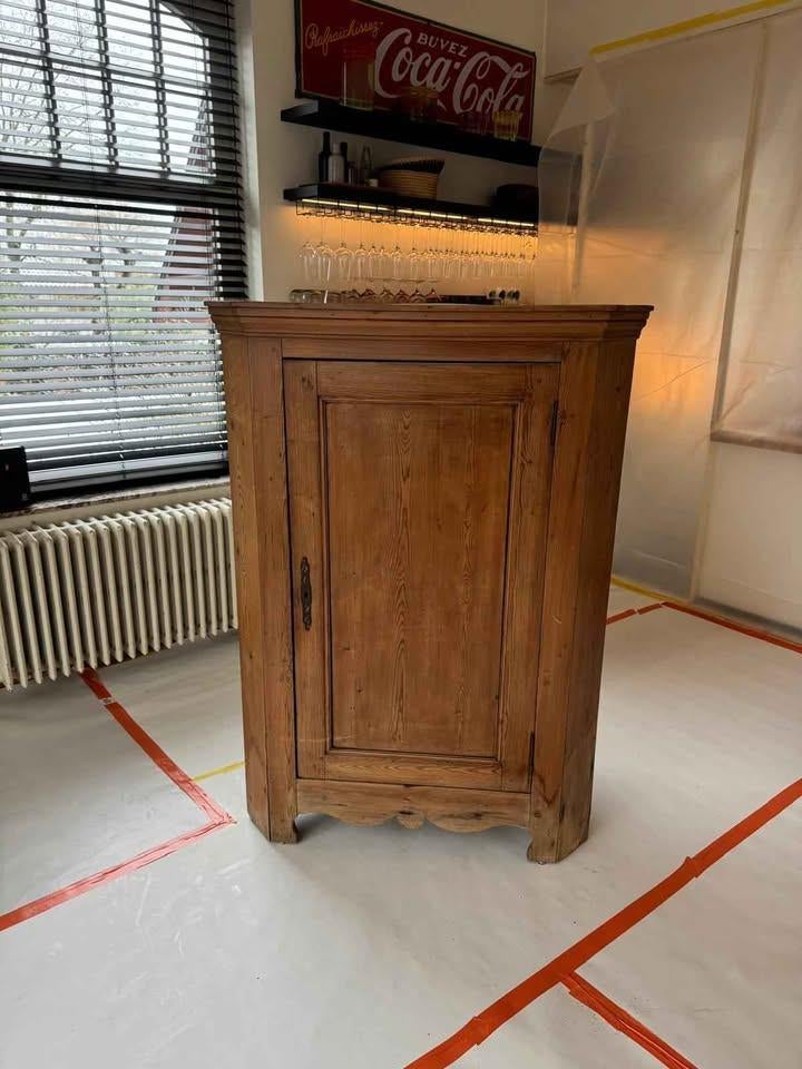 Armoire Pitch Pine, Maison & Meubles, Armoires | Autre, Enlèvement, Utilisé