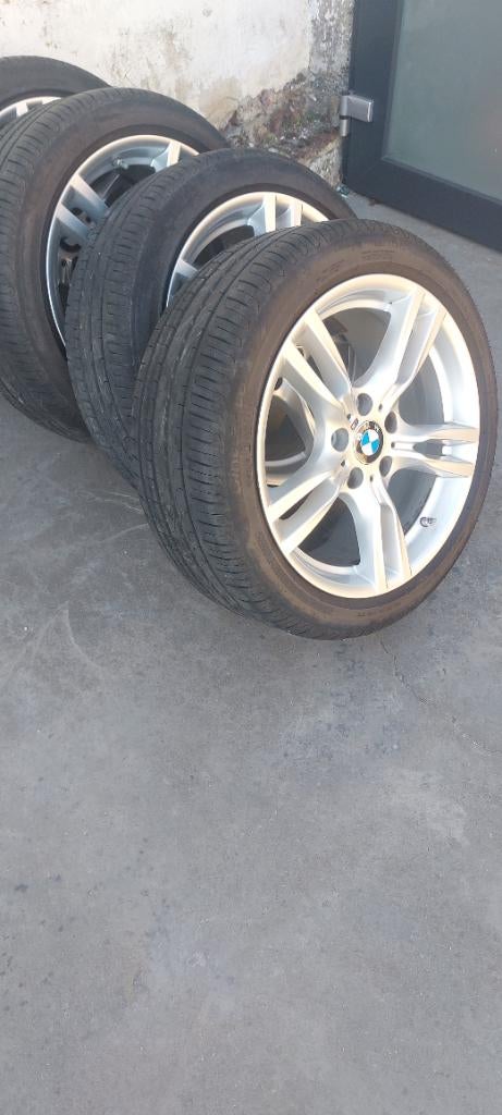 Jantes BMW d'origine + pneus, Autos : Pièces & Accessoires, 255 mm, Véhicule de tourisme, Pneus été, Enlèvement