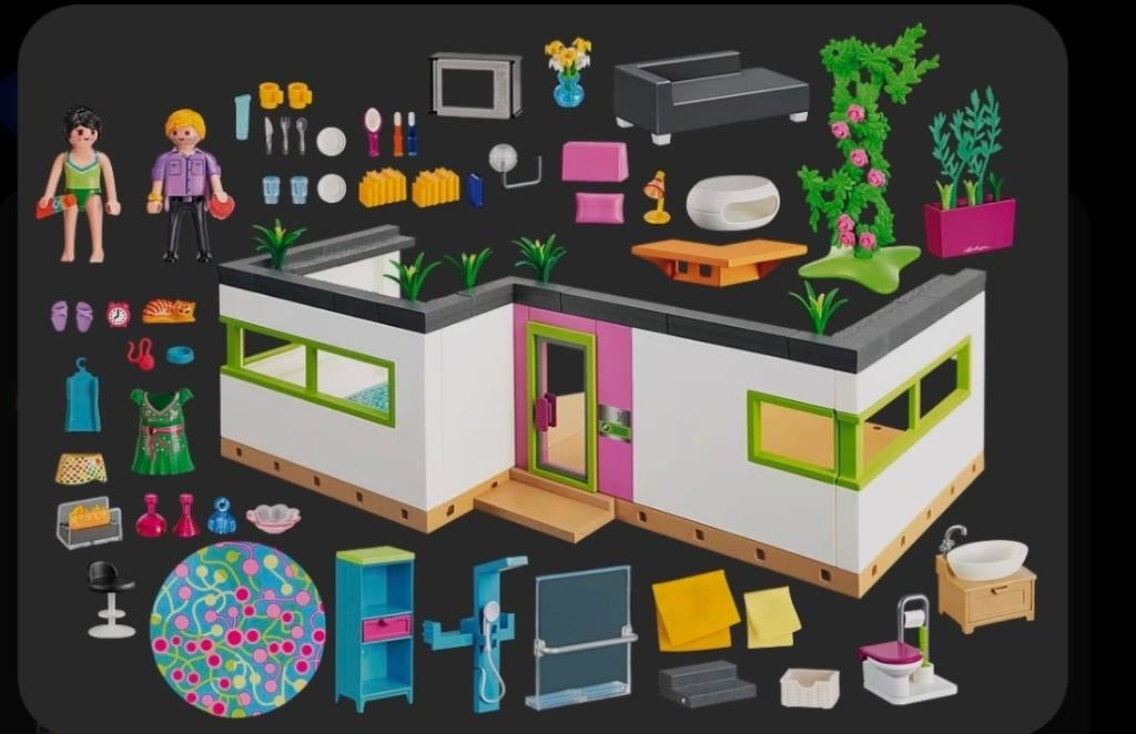 Playmobil Gastenverblijf  5586, Ophalen, Zo goed als nieuw, Complete set