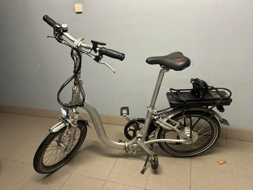 Elektrische vouwfiets E-4motion, Fietsen en Brommers, Fietsen | Vouwfietsen, Ophalen, Zo goed als nieuw