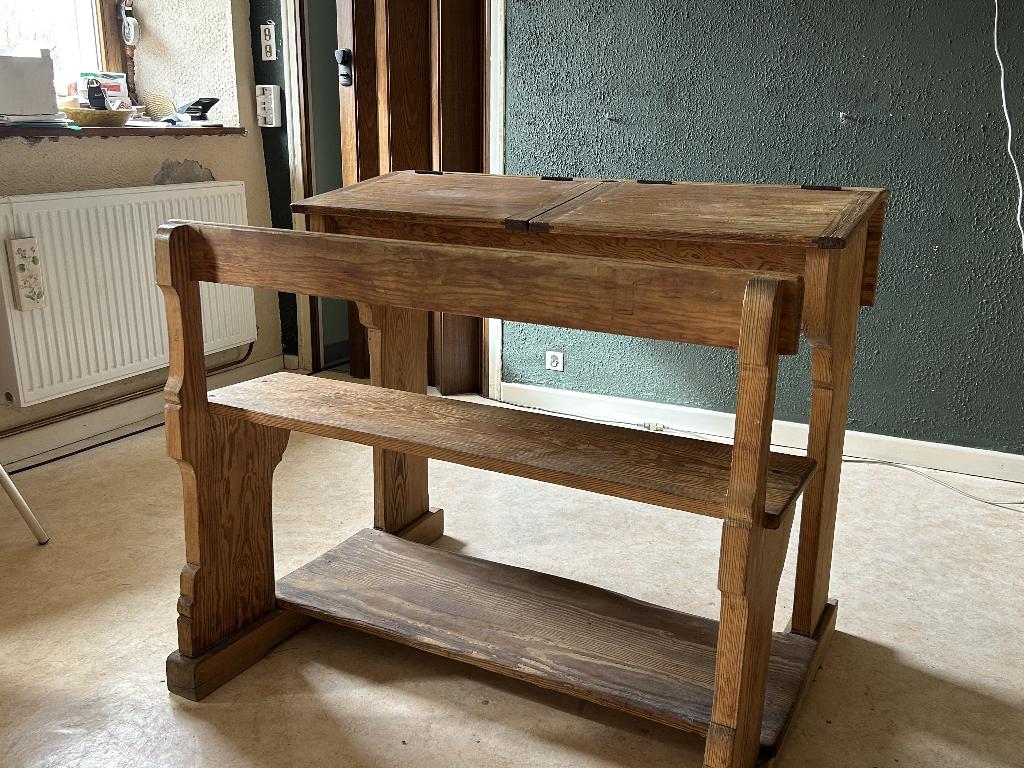 banc d'école, Maison & Meubles, Enlèvement, Utilisé