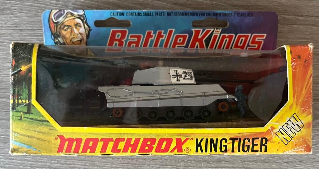 Vintage MATCHBOX Battle Kings char tigre allemand neuf, Enlèvement ou Envoi, Neuf, Matchbox