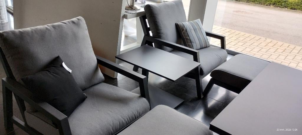 Lounge Bristol all weather, 5 places, Aluminium, Comme neuf, Enlèvement