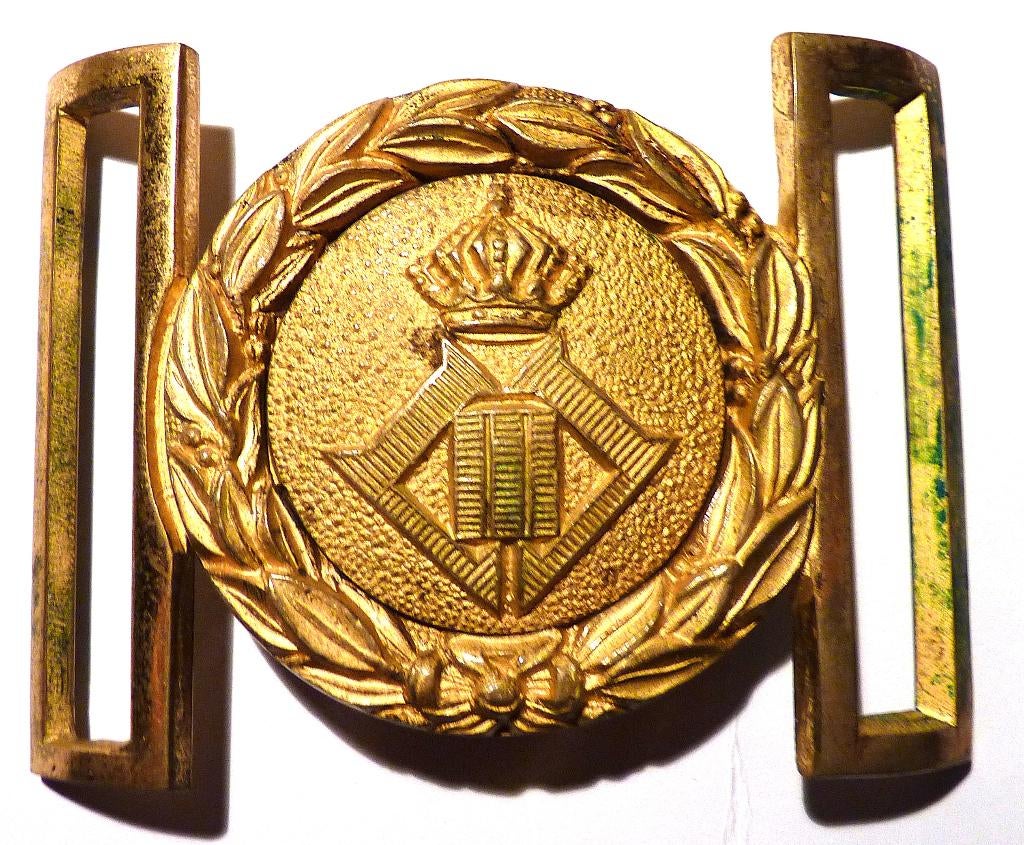 Ceremoniële riemboekel voor officieren periode Leopold III., Ophalen of Verzenden