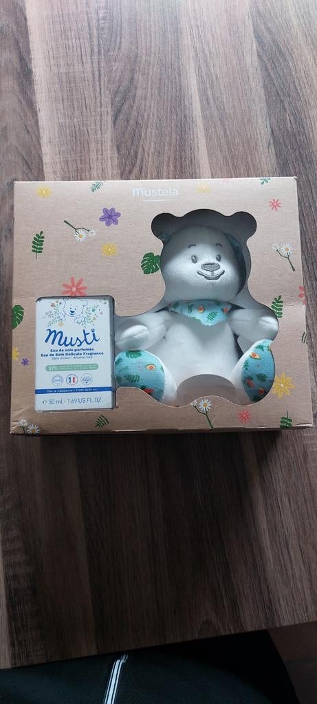 Musti Mustela parfum nieuw, Ophalen