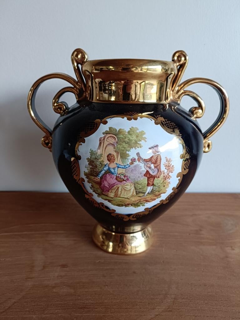 Limoges porseleinen vaas, Antiek en Kunst, Ophalen of Verzenden