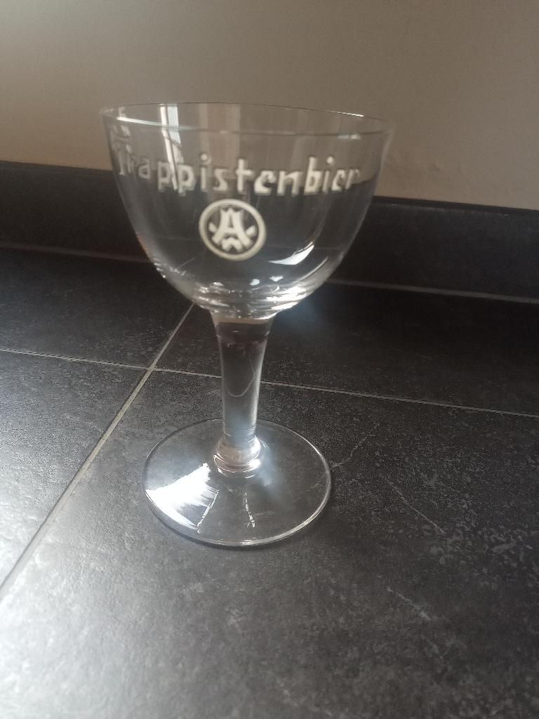 OUD TRAPPISTENGLAS, Verzamelen, Glas en Drinkglazen, Ophalen, Nieuw, Bierglas