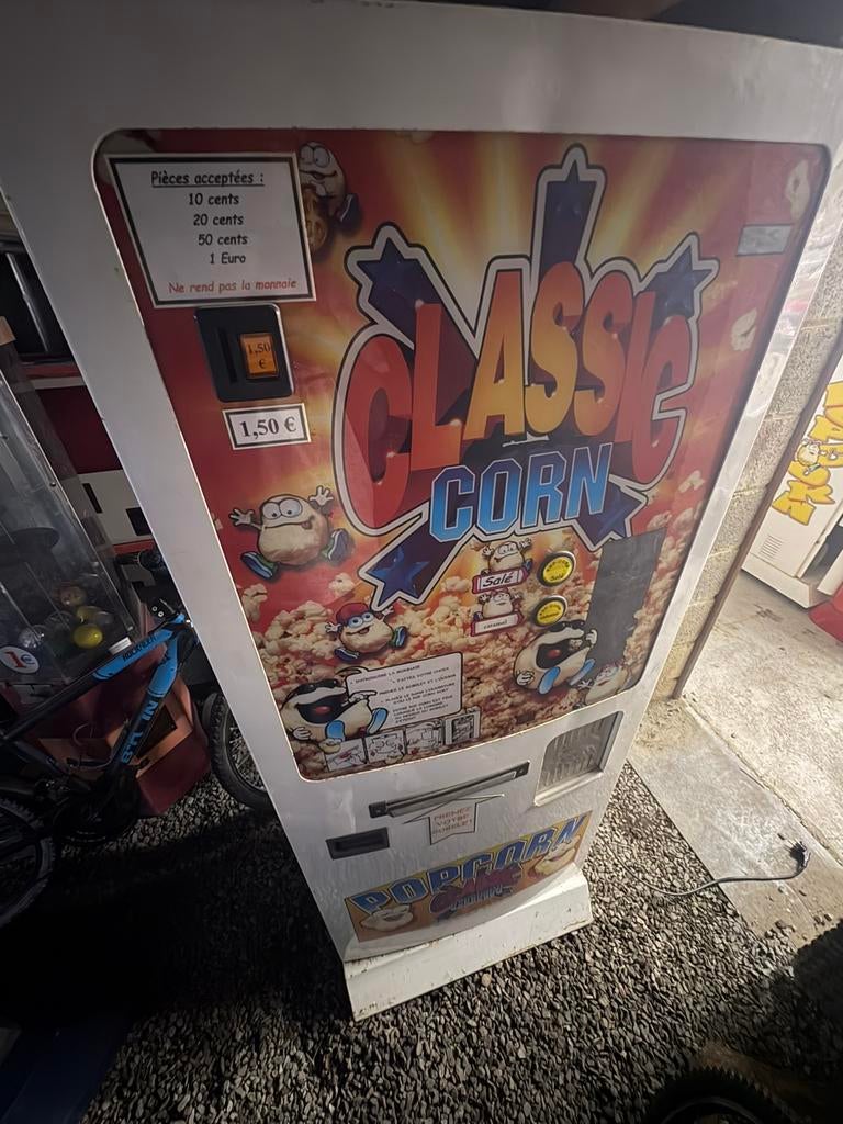 Distributeur automatique de pop corn (a renover), Enlèvement, Comme neuf