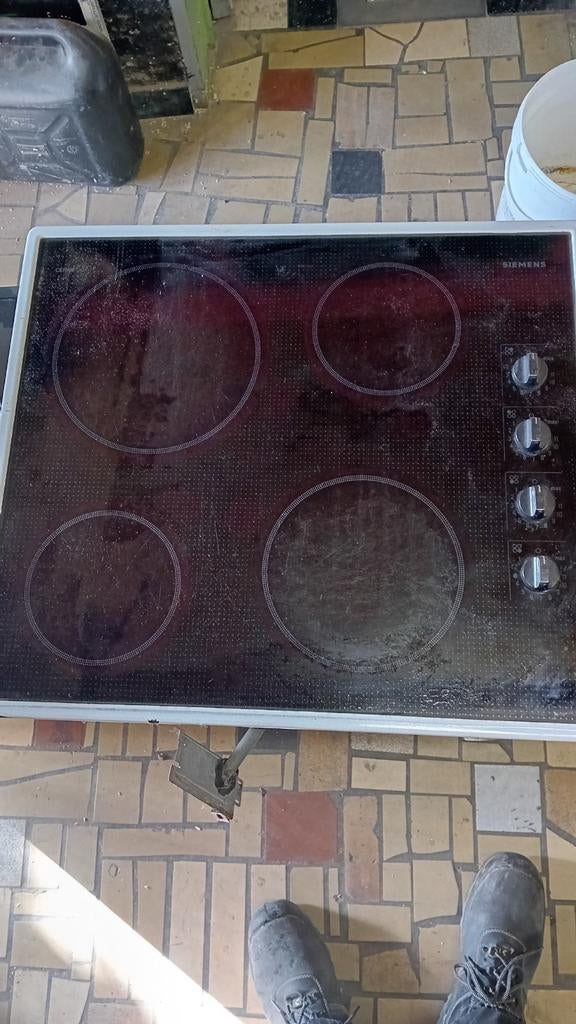 Elektrische kookplaat siemens, Elektronische apparatuur, Kookplaten, Ophalen