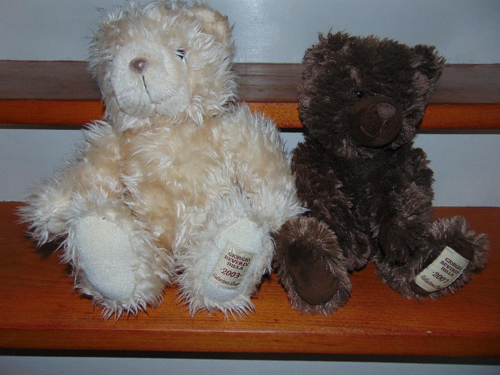 Beren Giorgio Beverly Hills 25 cm nieuwstaat, Verzamelen, Beren en Cherished Teddies, Ophalen of Verzenden, Zo goed als nieuw