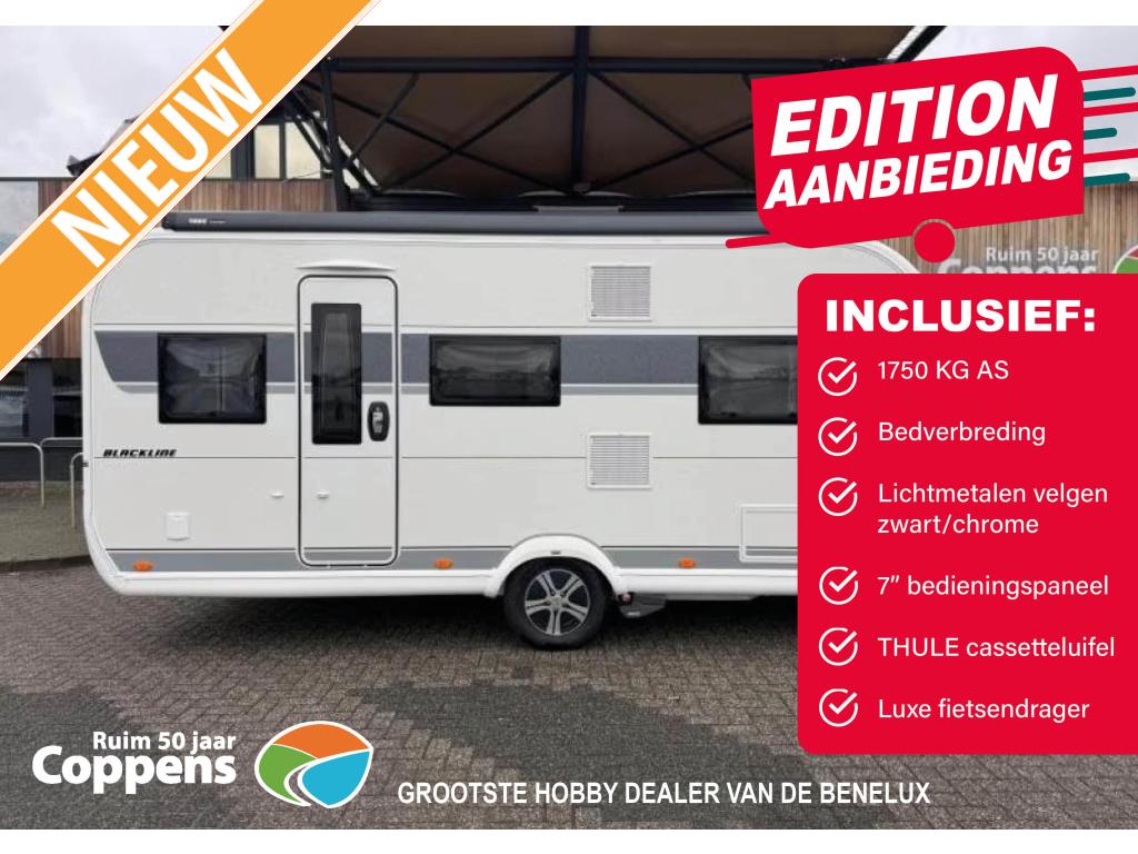 Hobby Excellent Edition 495 UL 2026 EDITION AANBIEDING, Caravans en Kamperen, Caravans, Rondzit, 5 tot 6 meter, Tot en met 4, 1000 - 1250 kg
