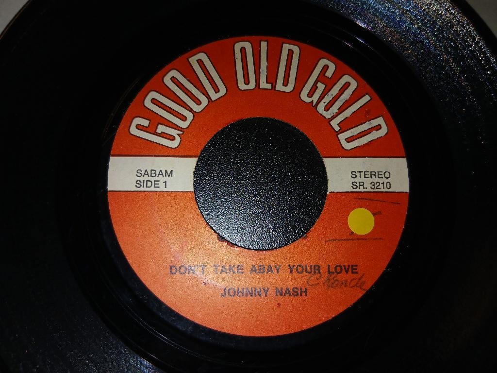 Johnny Nash ‎– Don't Take Away Your Love ' 7 " Popcorn ", 7 inch, Single, Ophalen of Verzenden, Zo goed als nieuw