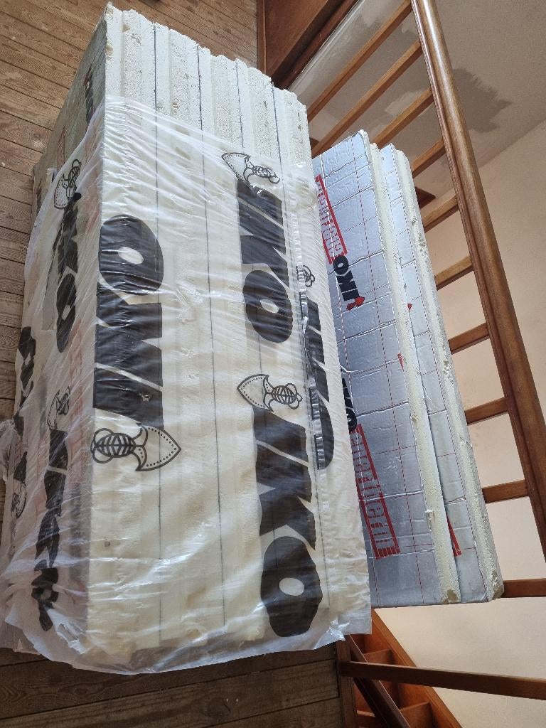 PIR-isolator - Set van 7 nieuwe stuks, Doe-het-zelf en Bouw, Isolatie en Afdichting, Ophalen, Dakisolatie, Nieuw, Hardschuim (Pir)