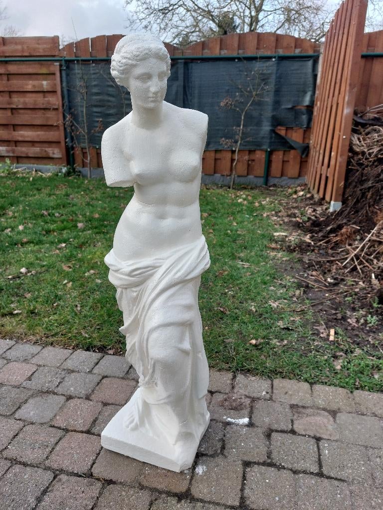 tuinbeeld, Tuin en Terras, Ophalen, Gebruikt, Beton, Mensenbeeld