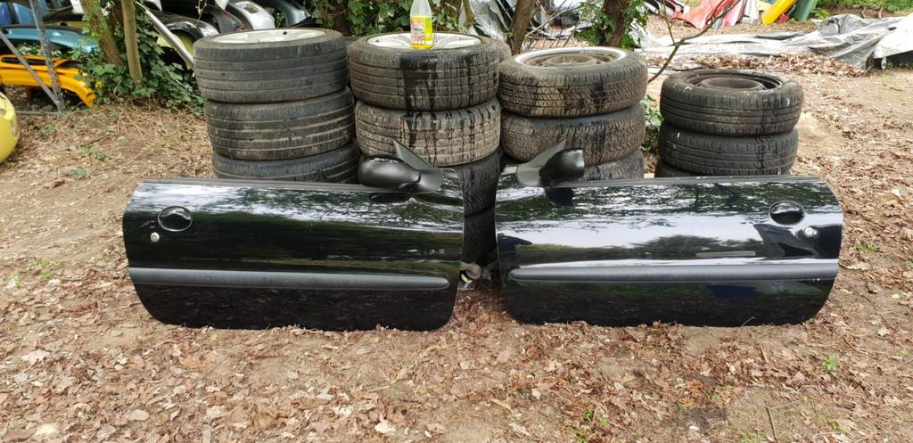 PEUGEOT 206 CABRIOLET PORTIEREN LINKS+RECHTS BJ 98 TOT 2008, Gebruikt, -, Deur, -