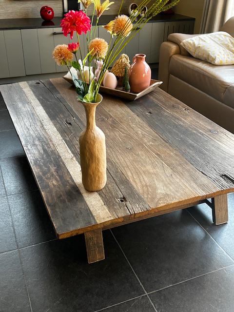 Salontafel, 150 à 200 cm, Moins de 50 cm, Comme neuf, Enlèvement