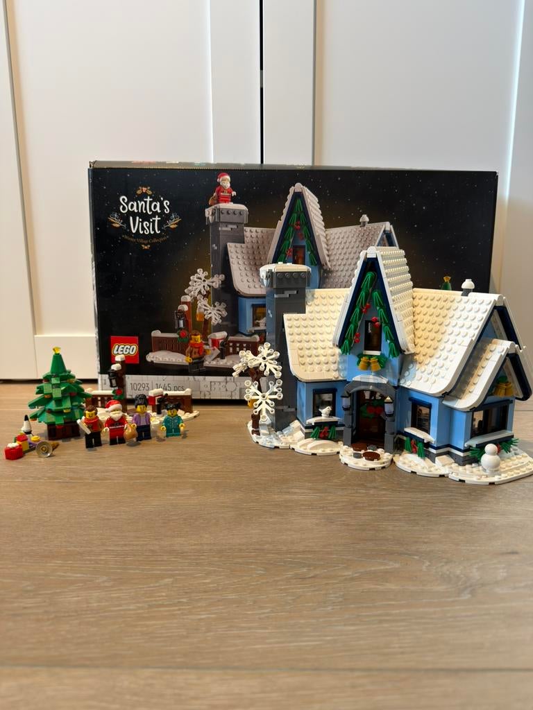 Lego Santa's Visit 10293, Ophalen, Lego, Zo goed als nieuw, Compleet