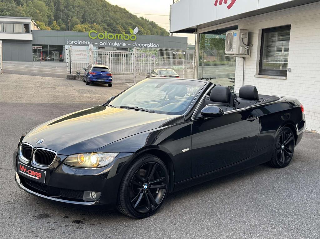 BMW 3 Serie 320 CABRIO 2.0d BOITE AUTO SPORT DESIGN BLACK ED, Auto's, BMW, Automaat, Achterwielaandrijving, Zwart, 4 cilinders