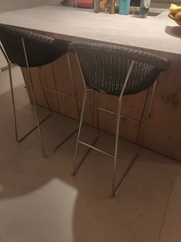 Vincent Sheppard barkrukken (2), Huis en Inrichting, Barkrukken, Ophalen, Riet