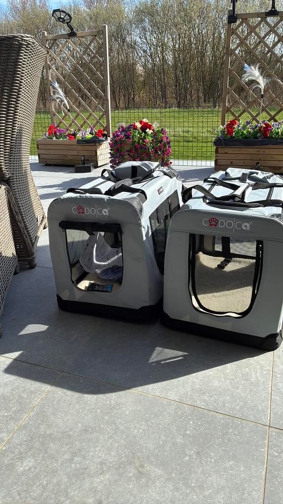 Honden reisbench M Nieuw, Ophalen