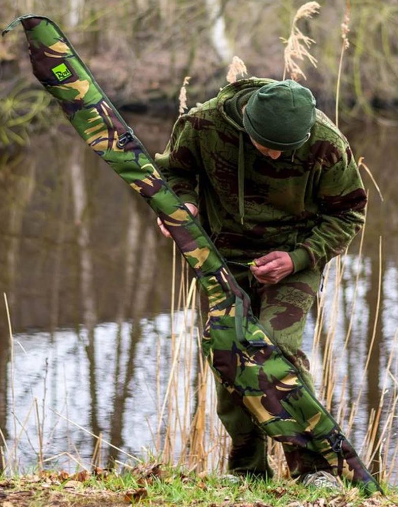 Rod Hutchinson Rod Sleeve Camo Foudraal, Watersport en Boten, Ophalen, Nieuw, Overige typen