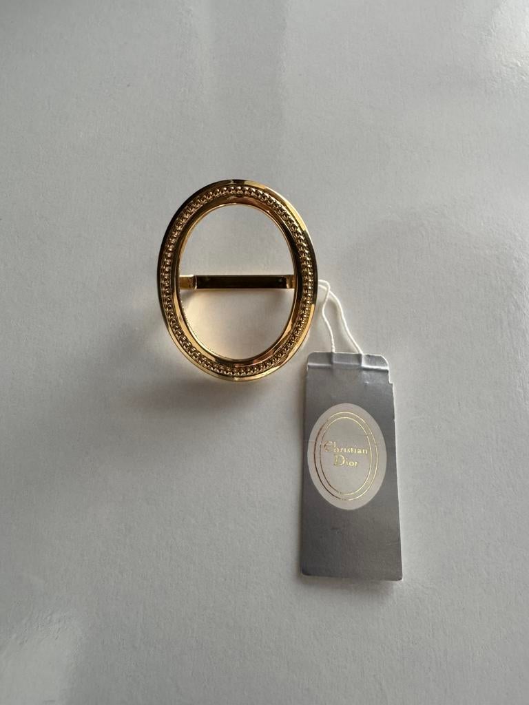 Sjaalring van het merk Christian Dior, Ophalen, Goud
