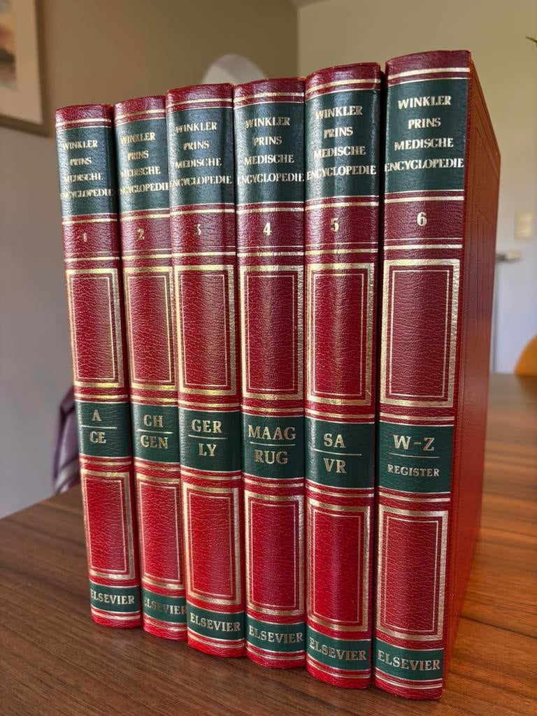Winkler Prins Medische Encyclopedie, Enlèvement, Comme neuf, Médecine, Série complète