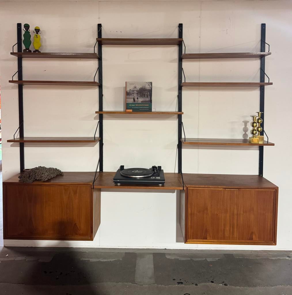Poul Cadovius by Royal System vintage modulair wandsysteem, Ophalen of Verzenden