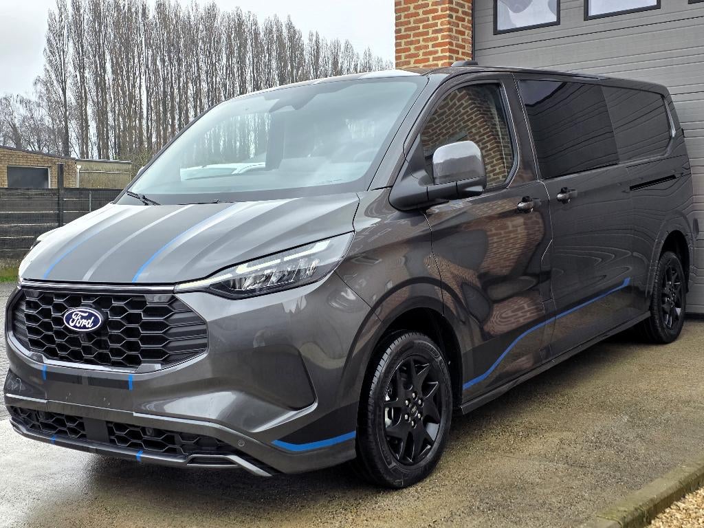 Ford Transit Custom SPORT - 232PK Plug In Hybride NIEUW 0KM, Autos, Achat, 6 portes, Entreprise, Garantie prolongée