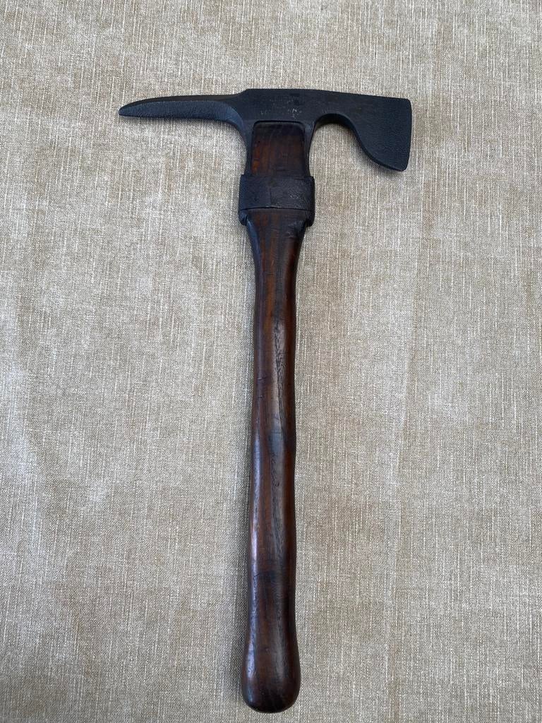 Hache pionnier allemand 14-18 régimentée, Collections, Enlèvement ou Envoi