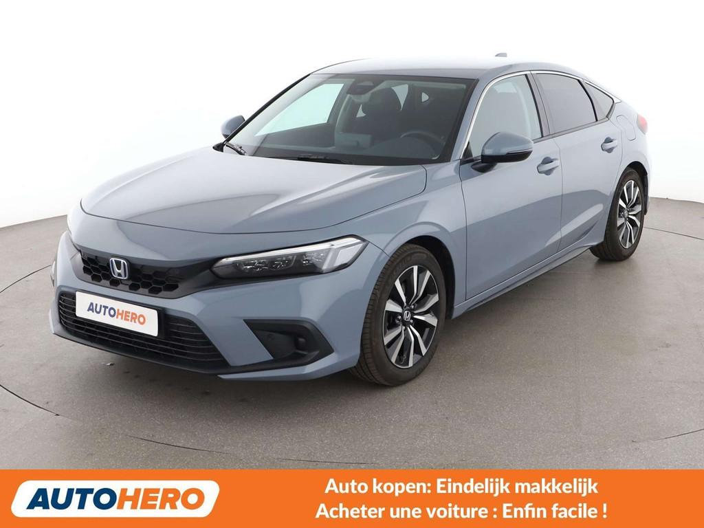 Honda Civic 2.0 e:HEV Elegance (bj 2025, automaat), Auto's, Honda, Te koop, Civic, ABS, Adaptive Cruise Control, Airbags, Airconditioning