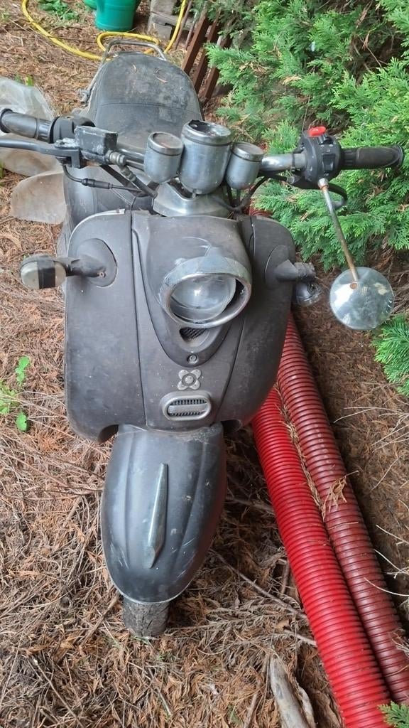 Scooter agm voor onderdelen, Ophalen