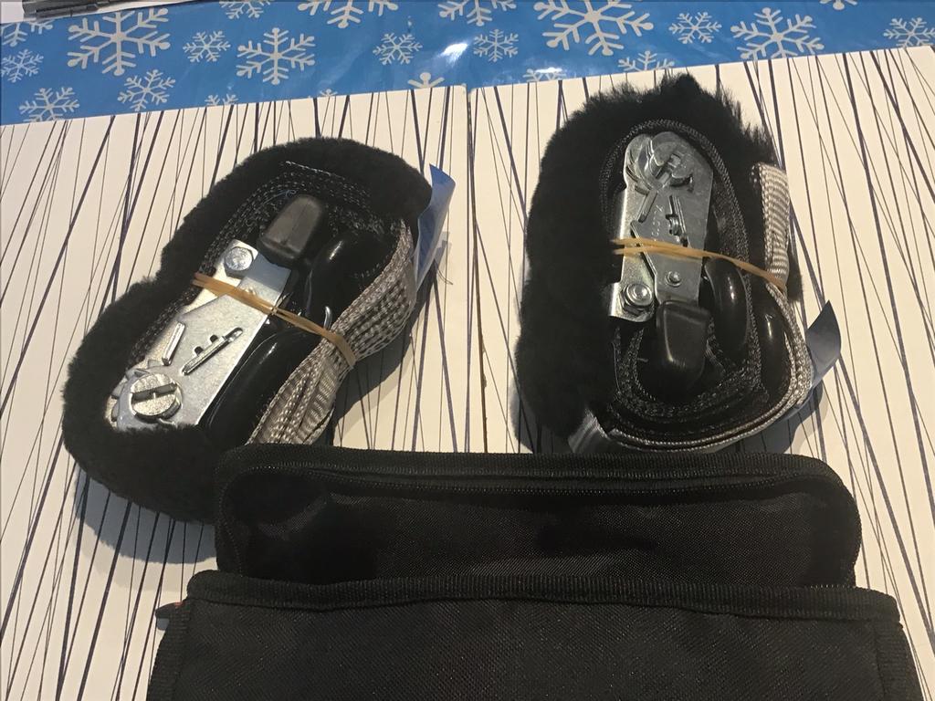 Spanbanden voor motor op aanhangwagen vast te maken, Ophalen, Nieuw