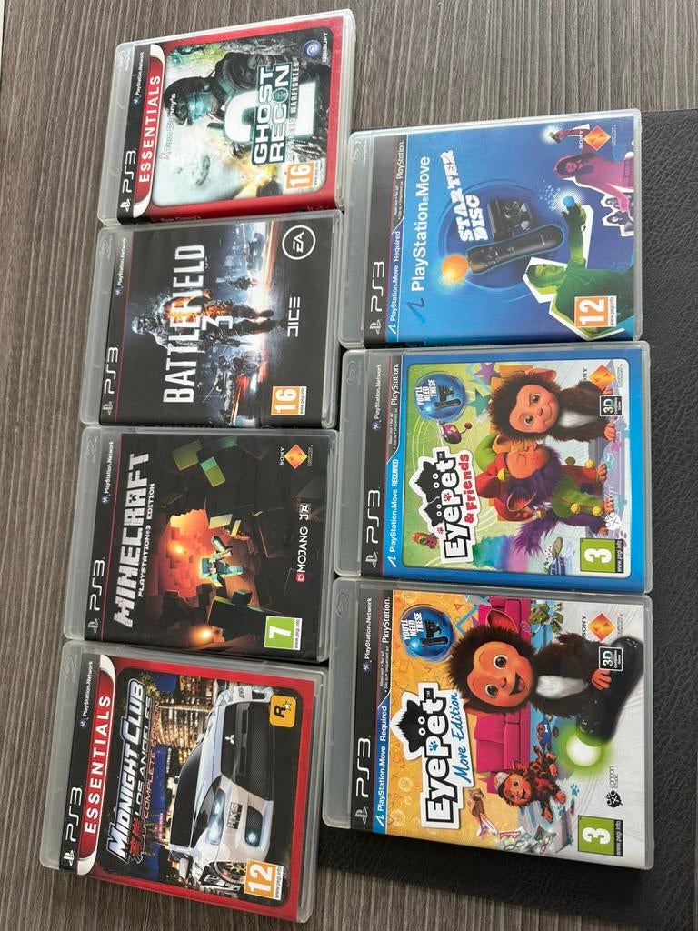 7 ps3 spelletjes, Games en Spelcomputers, Ophalen of Verzenden, Zo goed als nieuw