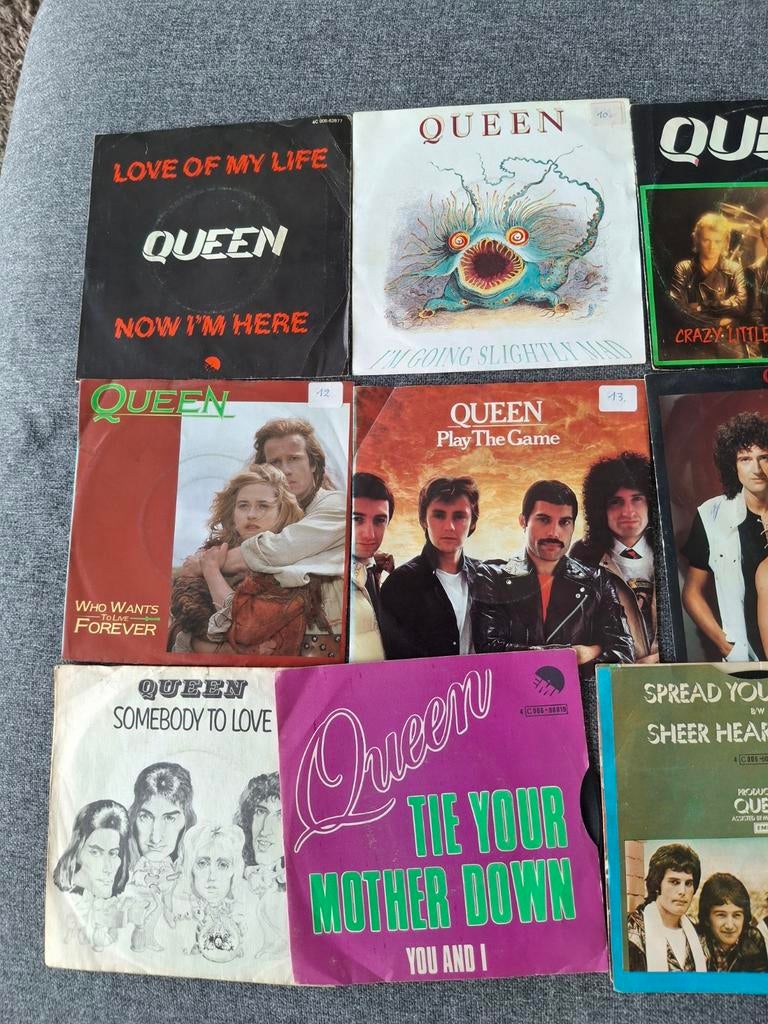 Vinyl singles queen, Ophalen of Verzenden