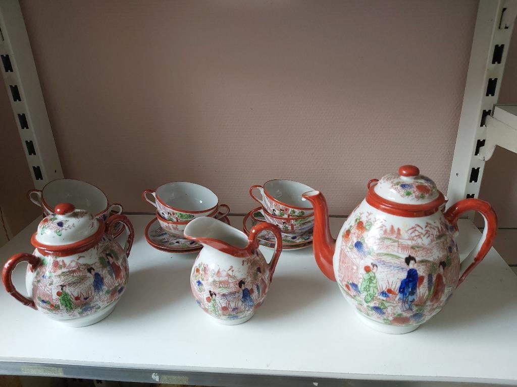 Japans theeservies (8 personen), Ophalen of Verzenden