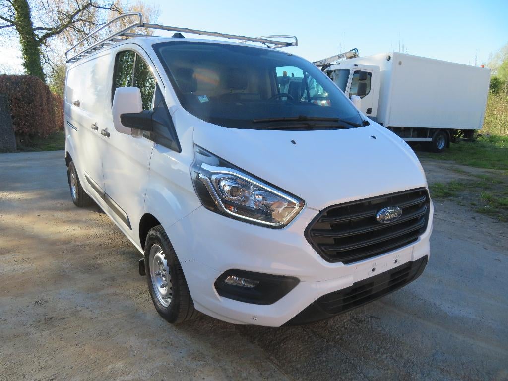 Ford Transit Custom - Dubbel schuifdeur / ingericht - 2021, Auto's, Bestelwagens en Lichte vracht, Bedrijf, Te koop, ABS, Achteruitrijcamera