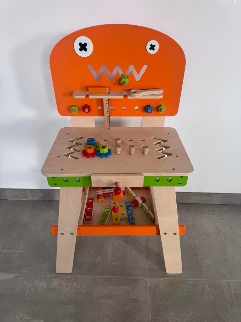 Houten werkbank, Ophalen, Zo goed als nieuw