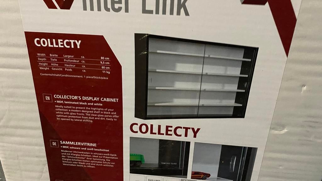 Meuble vitrine mural neuf, Enlèvement, Neuf