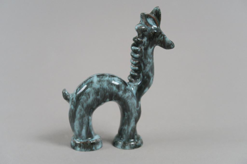 Figurine animalière en céramique Alexandre Wemmel, Antiek en Kunst, Ophalen of Verzenden