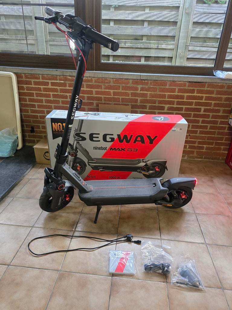 Segway Ninebot Max G3Islechts 856,2km's gereden, Ophalen