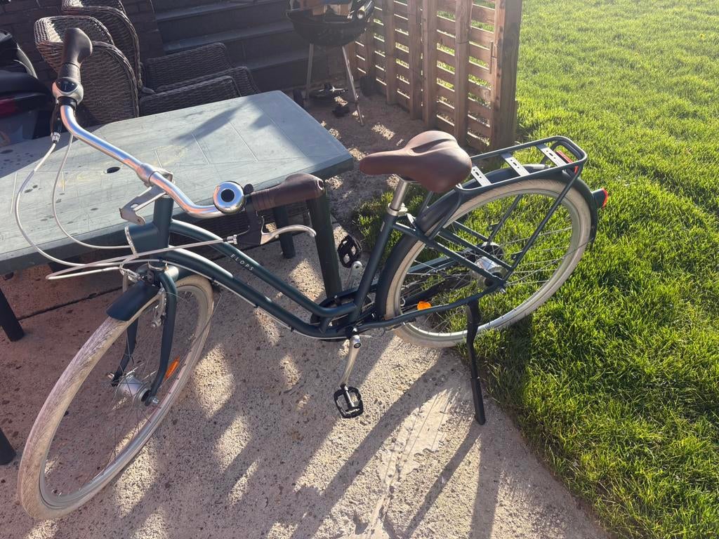 Dames fiets van decathlon, Fietsen en Brommers, Ophalen, Zo goed als nieuw, Versnellingen