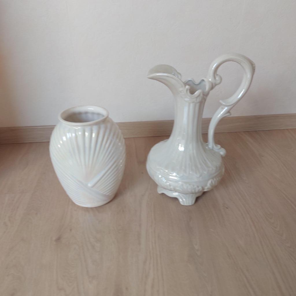 Antieke vaas en kruik, Ophalen of Verzenden