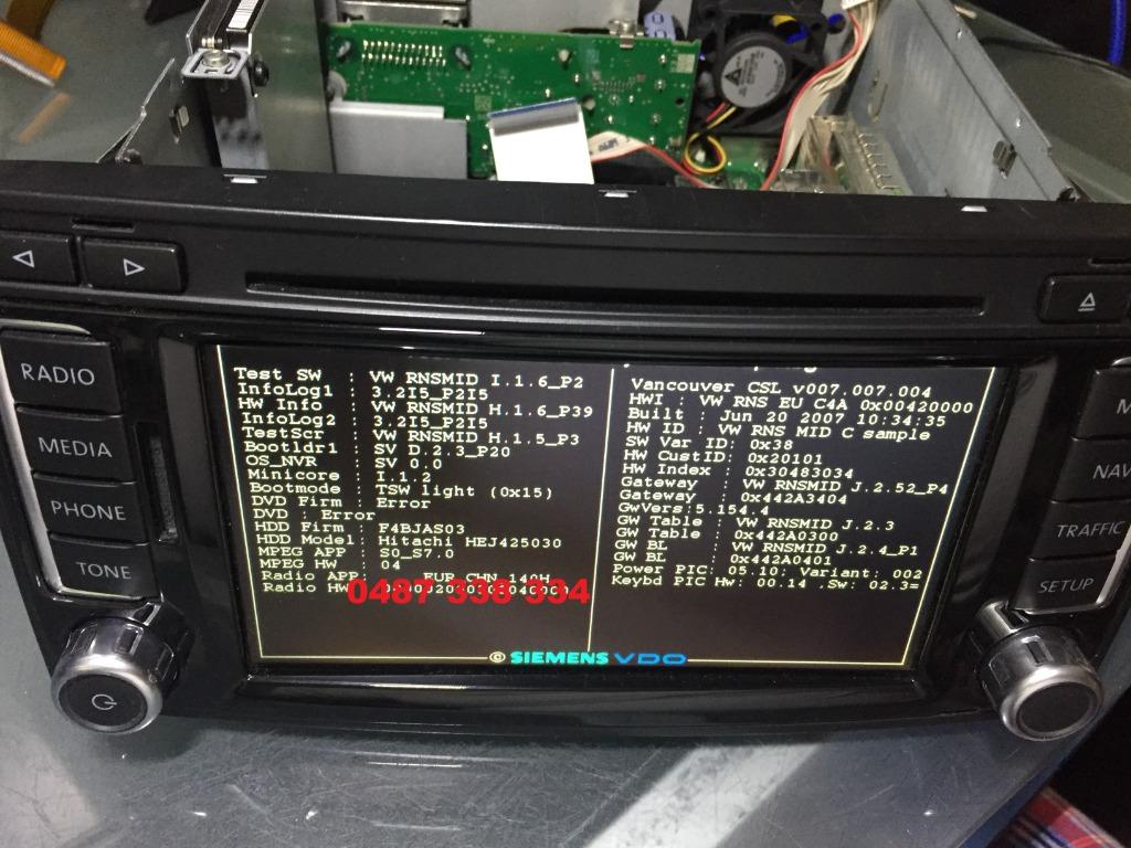 Réparation systeme de navigation  RNS510, Ophalen, Zo goed als nieuw